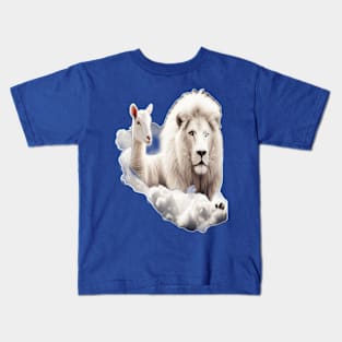 Lamb and Lion. Kids T-Shirt